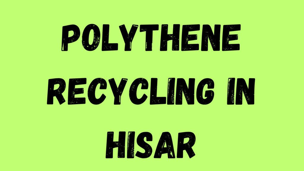 polythene recycler in Hisar
